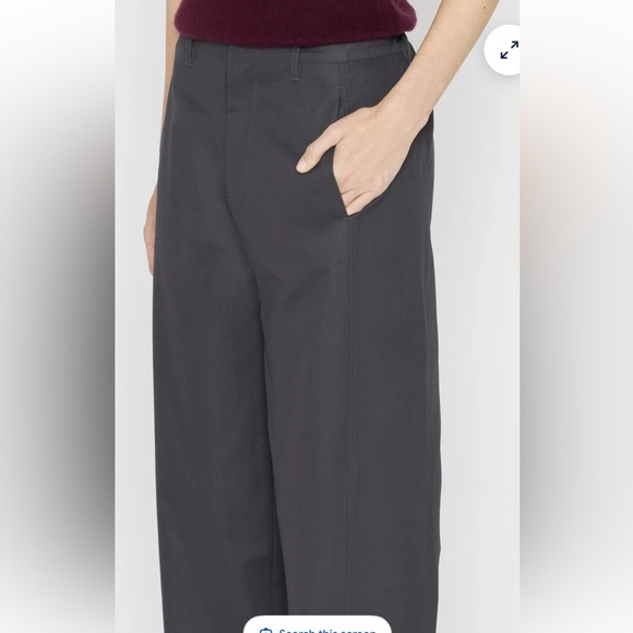 Grana Organic Cotton Twisted Seam Tapered Pants Size XL organic sustainable NWT - Picture 3 of 16